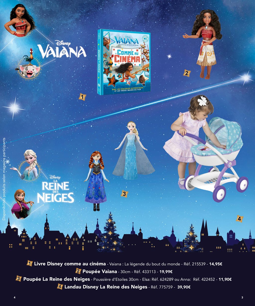 Auchan Présente Disney Les Explorateurs De Noël 2 - Catalogue Jouet