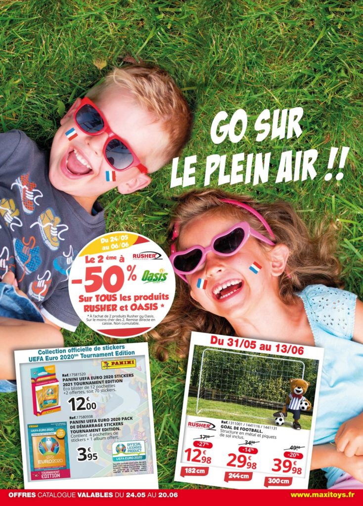 Catalogue Maxi Toys Go Sur Le Plein Air 2021